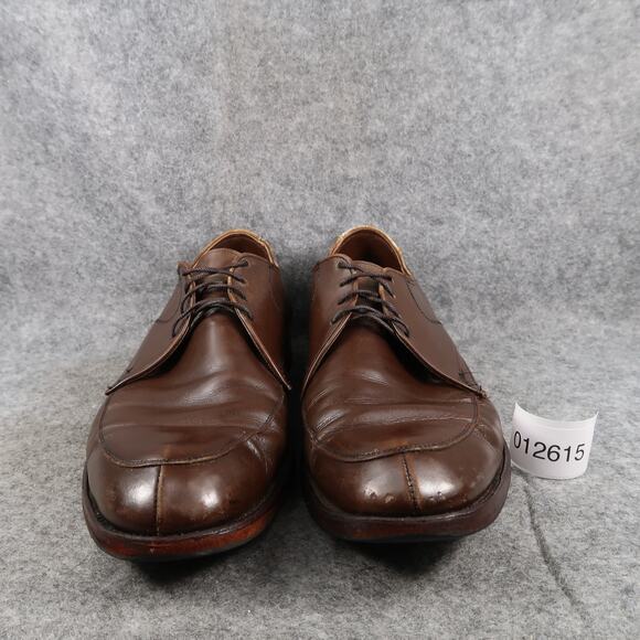 Supreme Shoes Mens 11.5 Oxfords Derby Split Toe Leather Vintage Classic AA Brown - Picture 4 of 14